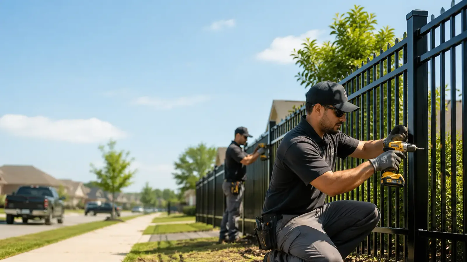 Metal Fence Installation in Emden, MO